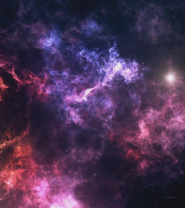 "Das Universum - Eine Reise durch Raum und Zeit: Kosmische Nebel": Bunte Nebel und Strukturen.