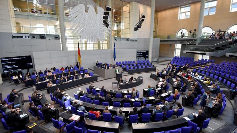 Debatte im Bundestag