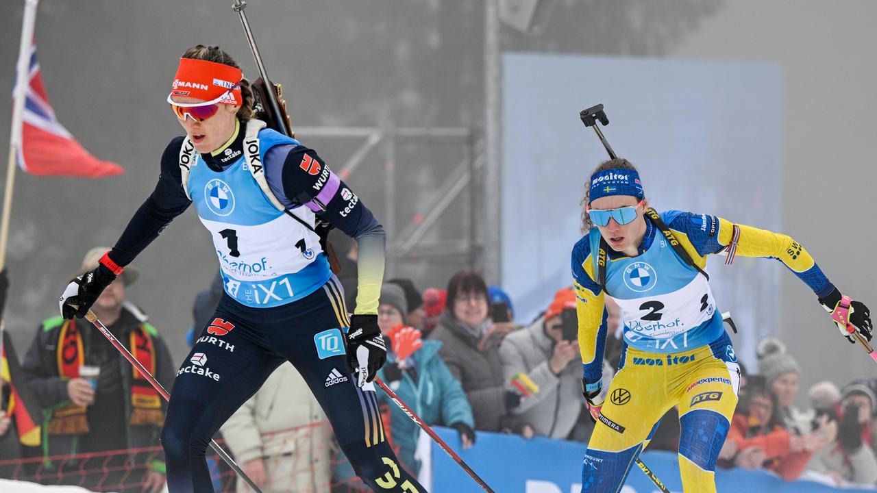 Wintersport - Biathlon-WM 2023 Verfolgungsrennen der Frauen