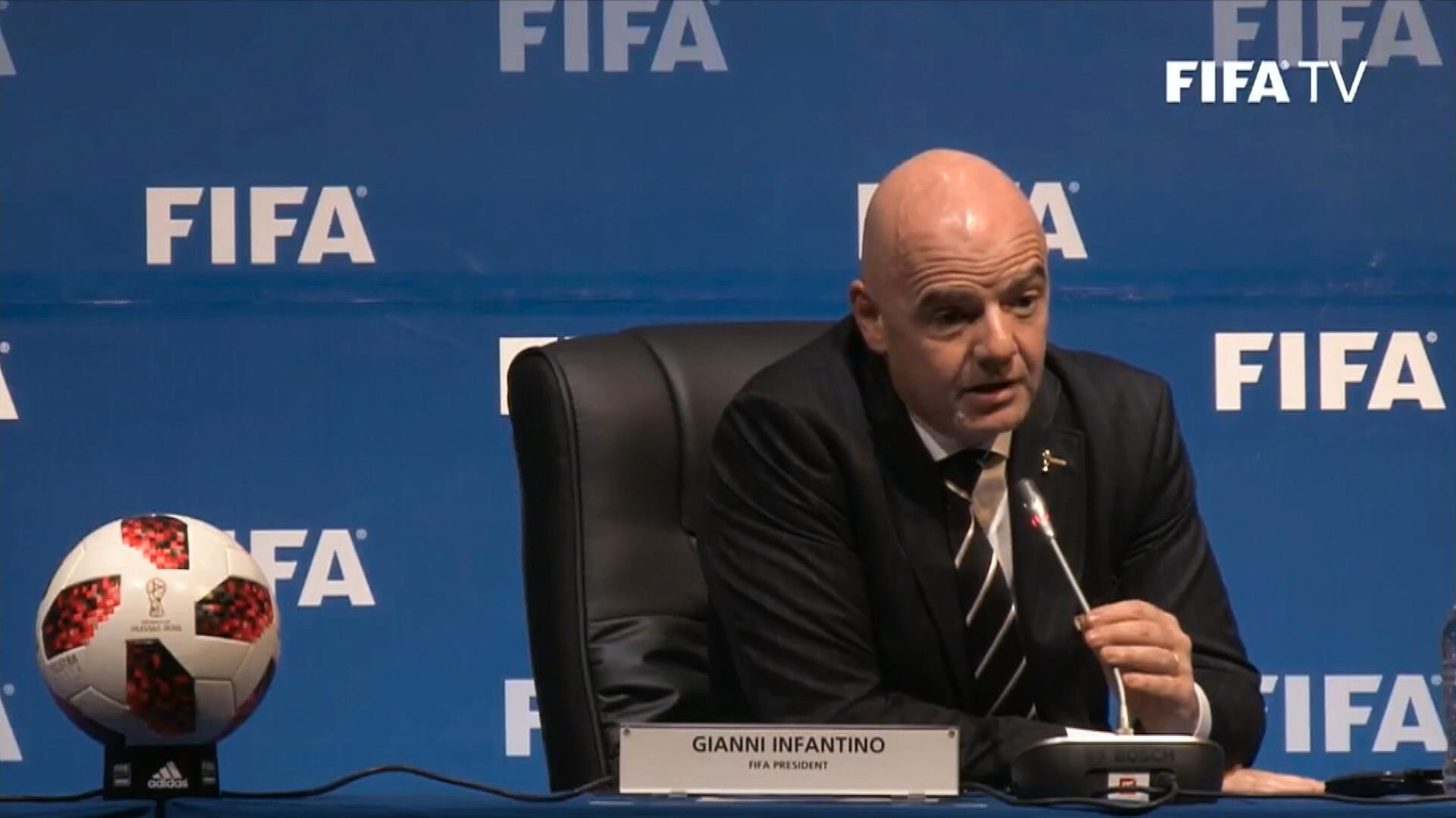 Der neue Alte? FIFA Präsident Infantino