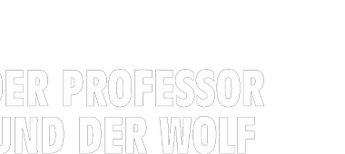 Der Professor und der Wolf – Logo linksbündig