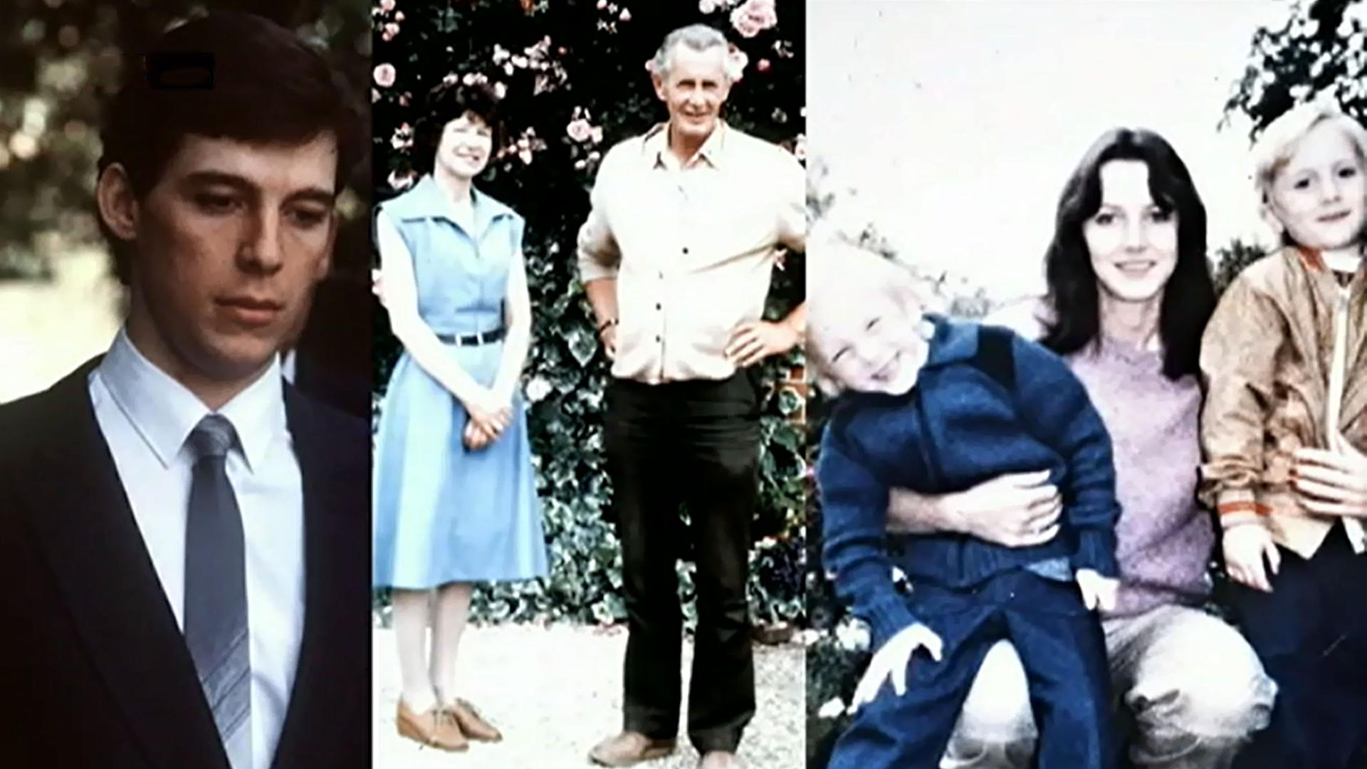 "Der Schlächter von Essex - Der Fall Jeremy Bamber": Kollage mit Jeremy Bamber und seiner getöteten Familie.