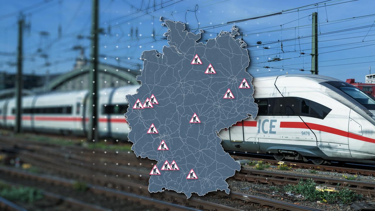 Deutsche Bahn: Many construction sites during the summer holidays