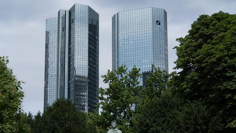 Der Hauptsitz der Deutschen Bank in Deutschland
