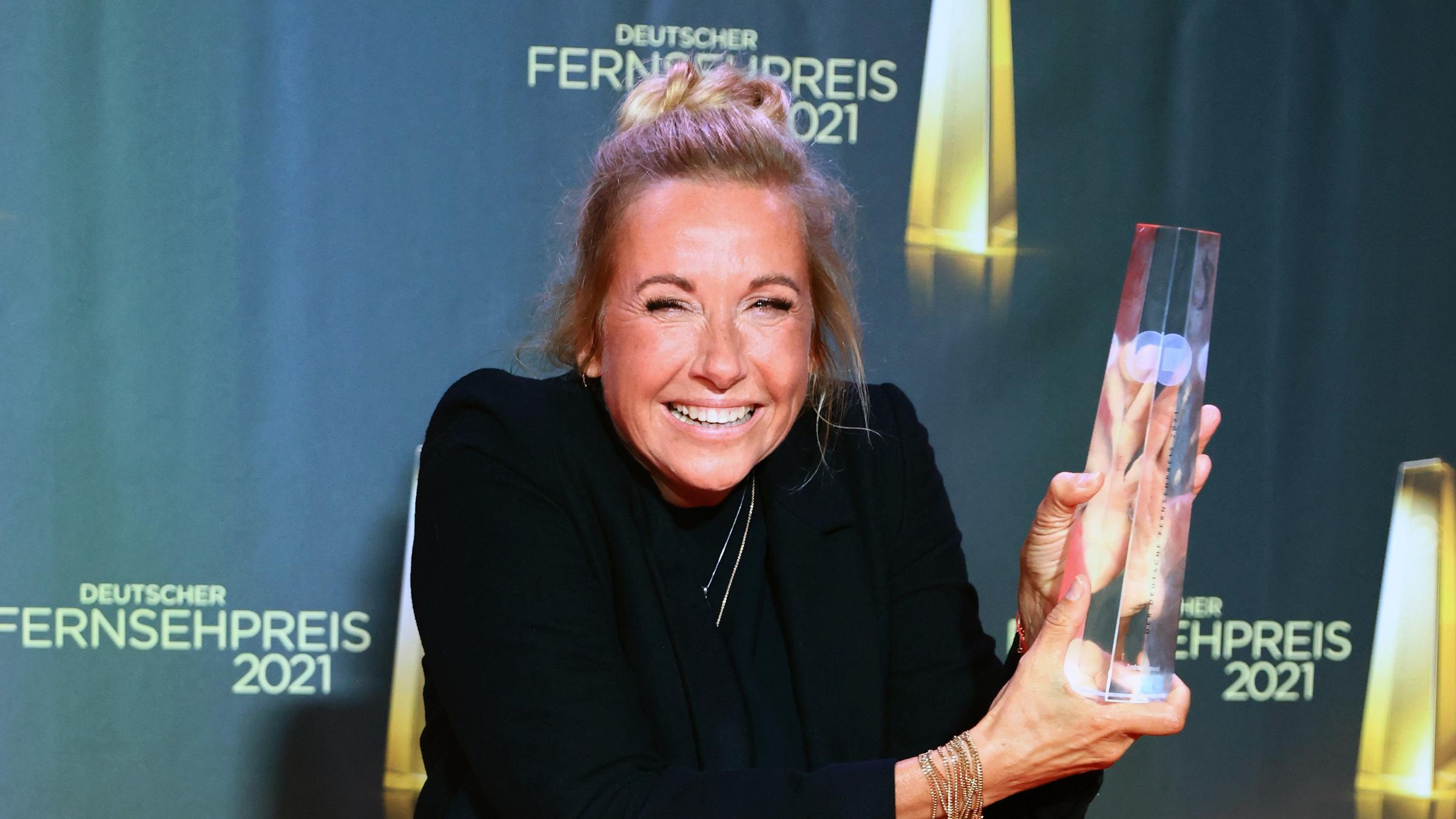 Der Deutsche Fernsehpreis: Kategorie «Beste Moderation/Einzelleistung Unterhaltung», Andrea Kiewel