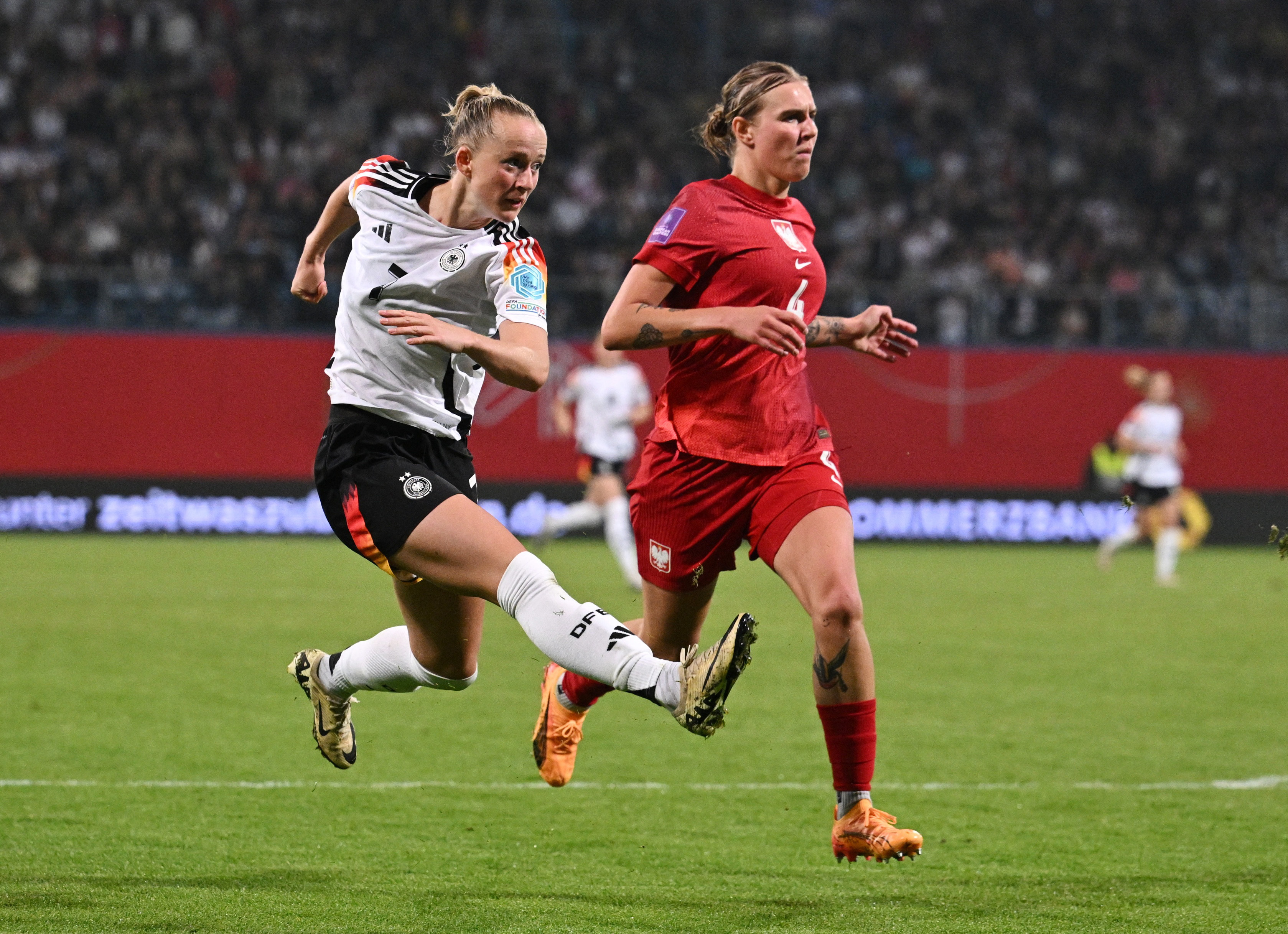 DFB-Frauen drehen Spiel nach Blitzgegentor