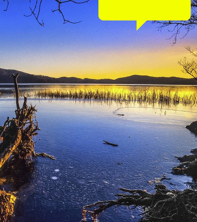 Sonnenuntergang am Laacher See, Deutschland, Rheinland-Pfalz, Vulkaneifel Laacher See at sunset, Germany, Rhineland-Pal