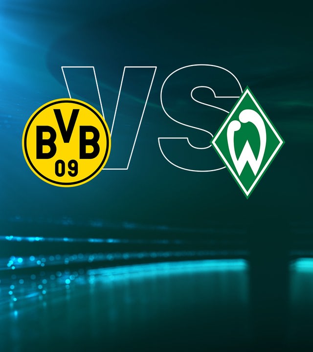 Spielpaarung DFB-Pokal Werder Bremen - Borussia Dortmund