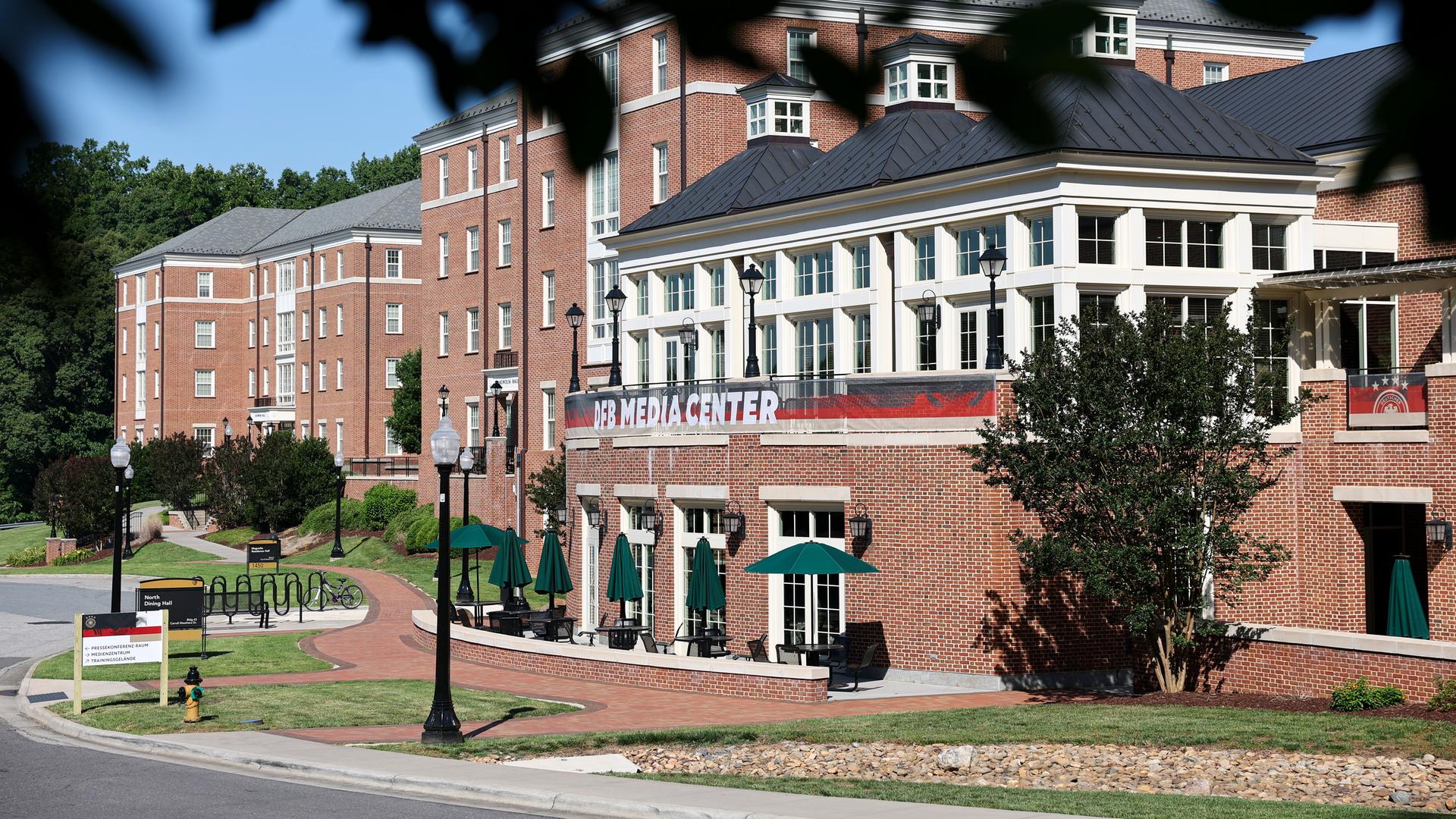 Das DFB-Quartier in Winston-Salem