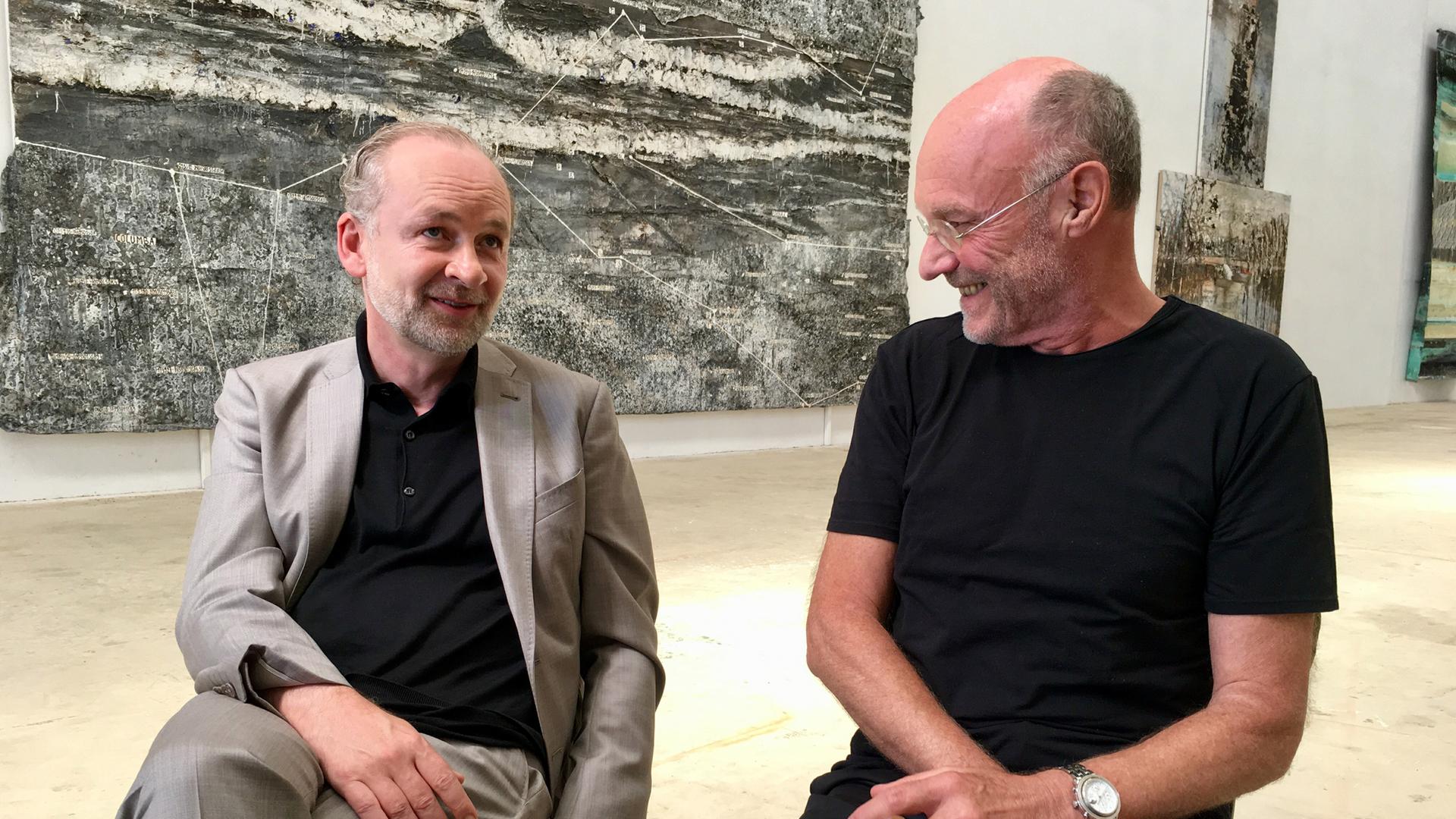Ferdinand von Schirach und Anselm Kiefer