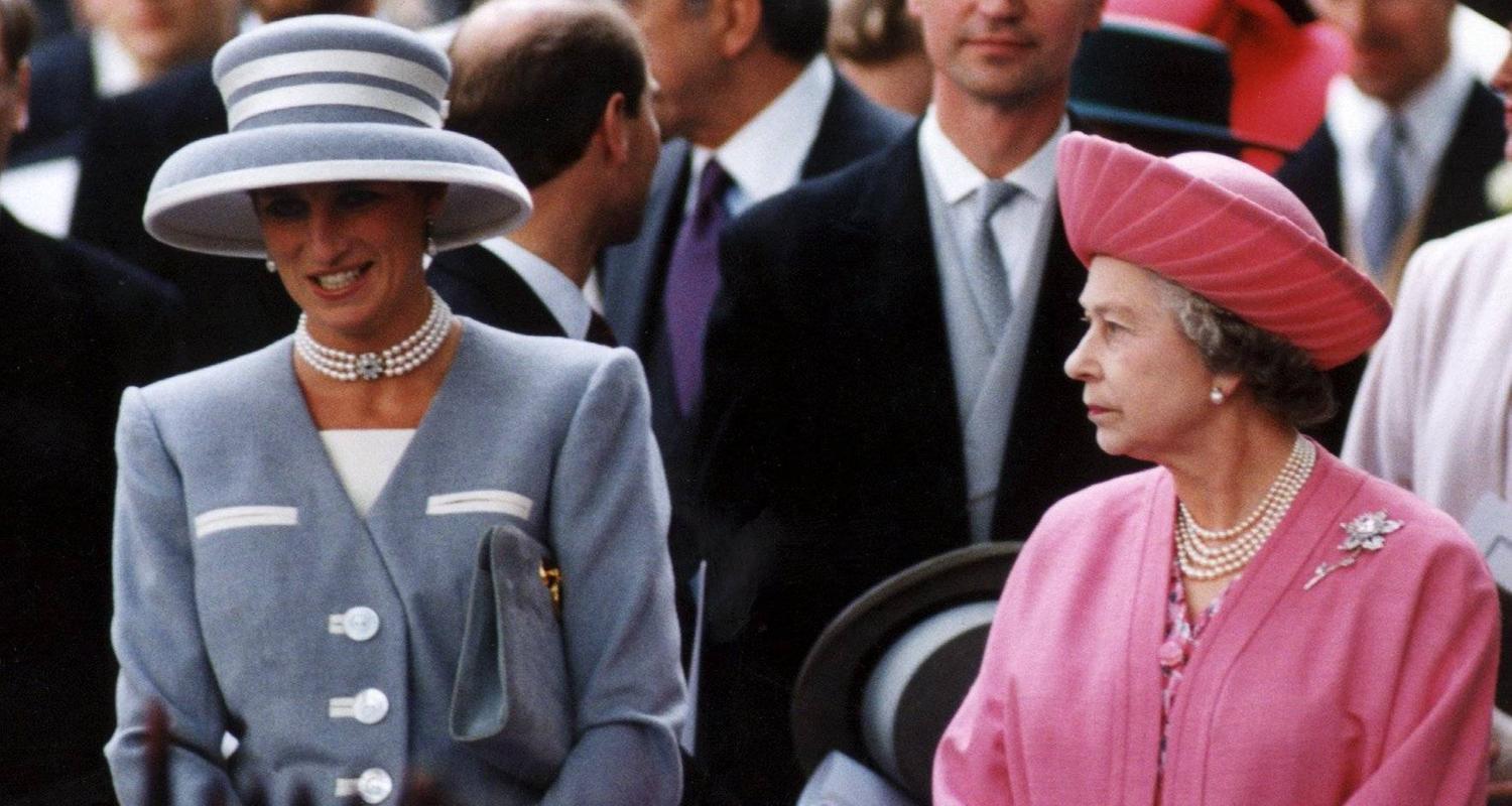 Prinzessin Diana und Queen Elizabeth II.