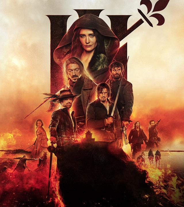 Plakatmotiv zum Film mit Romain Duris, Vincent Cassel, Eva Green, François Civil und Pio Marmaï.