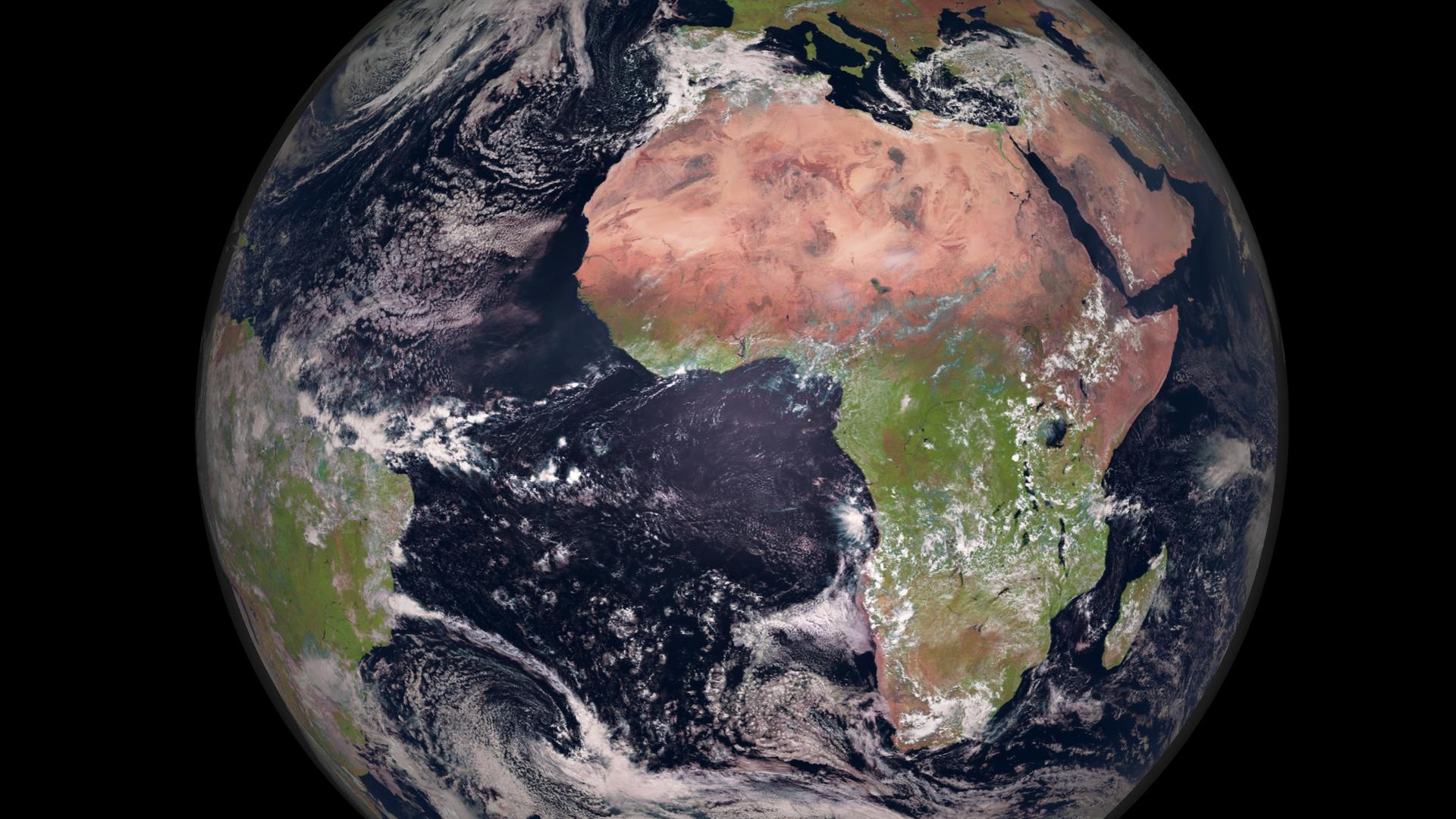 Die Erde aus dem All