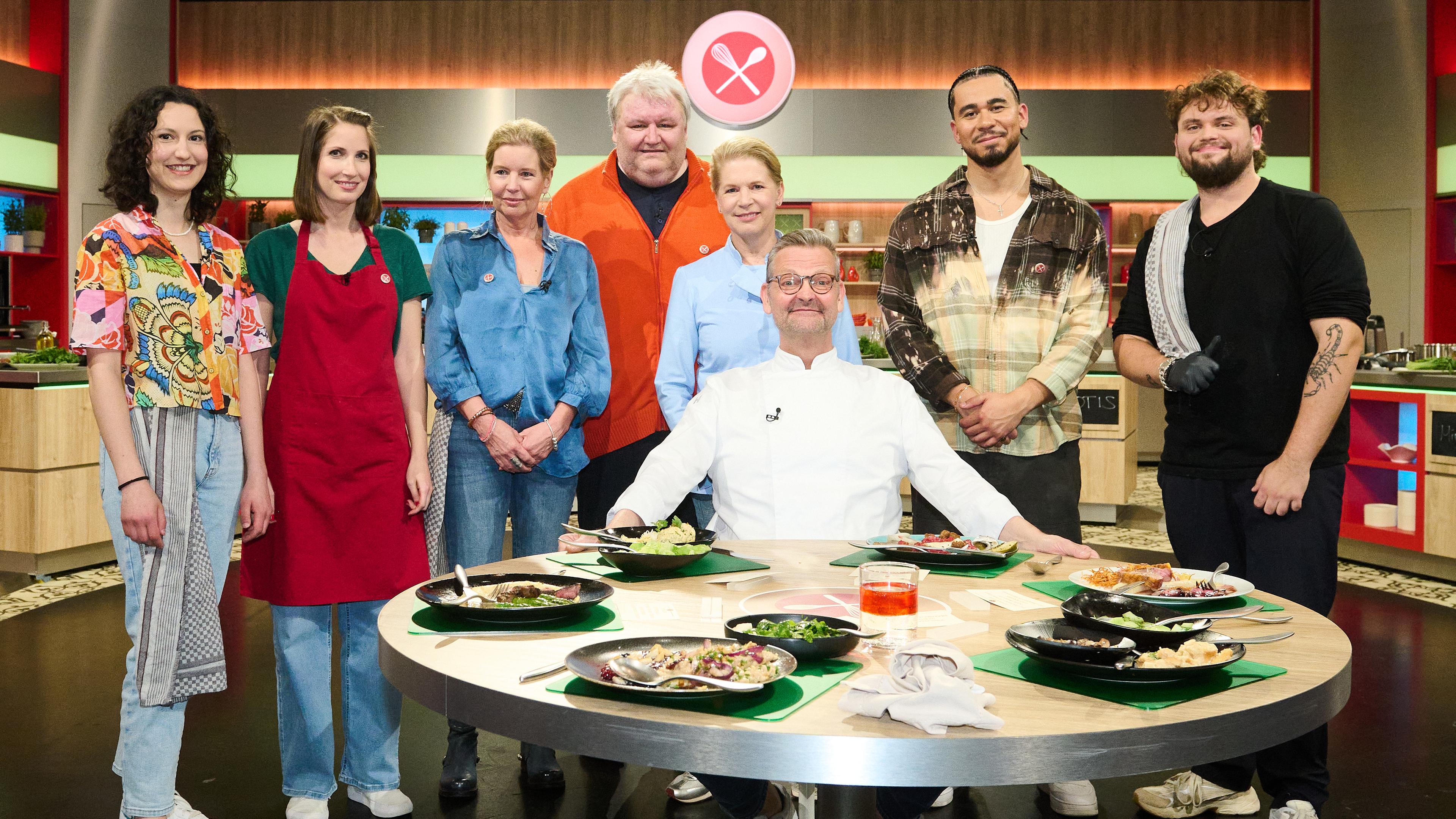 Marie Bernhardt, Mirjam Zelt, Monika Bürger, Oliver Hagen, Cornelia Poletto, Thomas Martin, Eric-Noah Langenfeld und Otis Palan