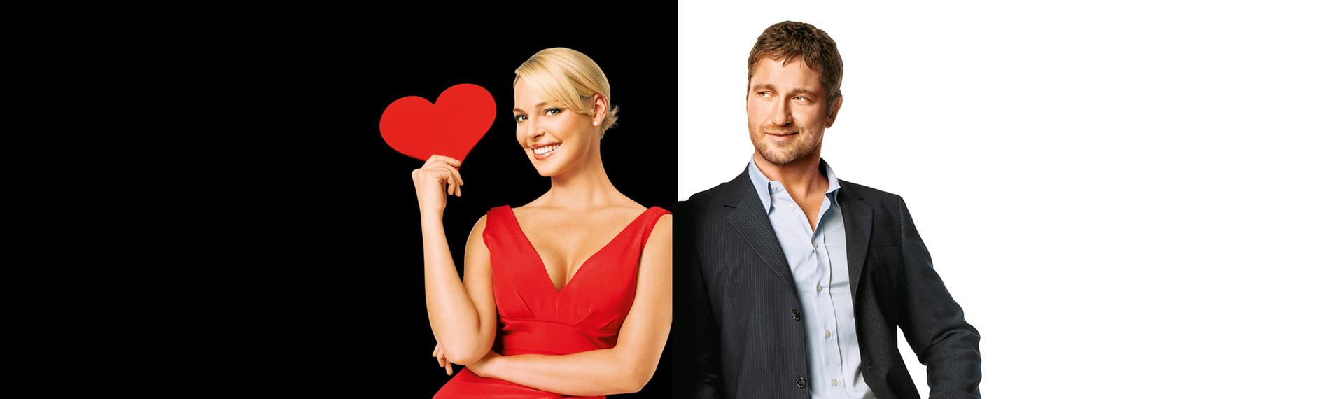Plakatmotiv zum Film mit Katherine Heigl und Gerard Butler.
