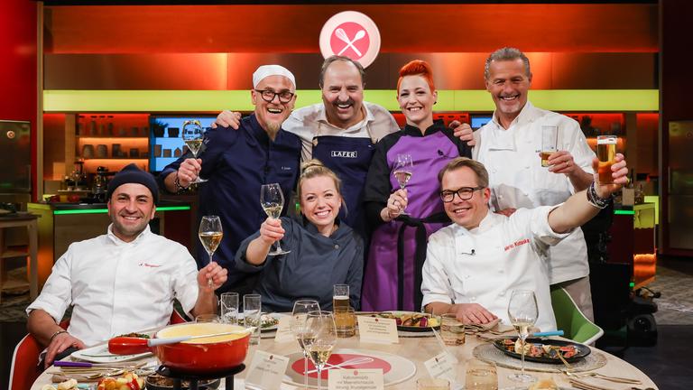 Die Profiköche in der Jubiläumssendung vom 18. Januar 2023