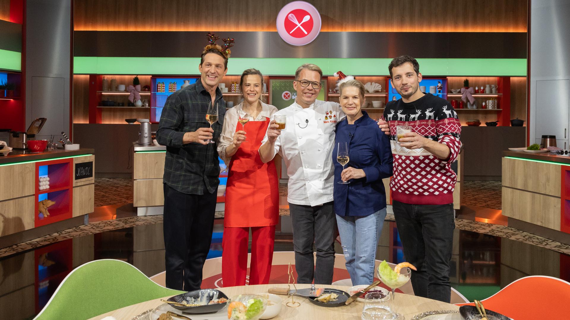 Alexander Kumptner, Milena Broger, Mario Kotaska, Cornelia Poletto und Maurizio Oster