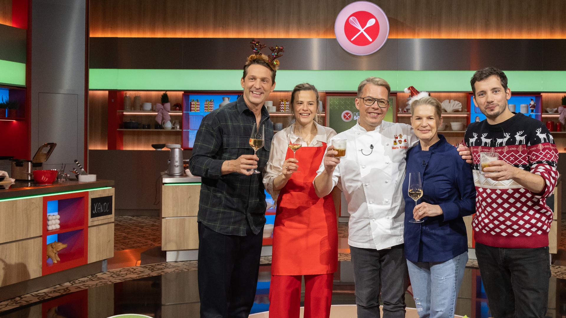 Alexander Kumptner, Milena Broger, Mario Kotaska, Cornelia Poletto und Maurizio Oster