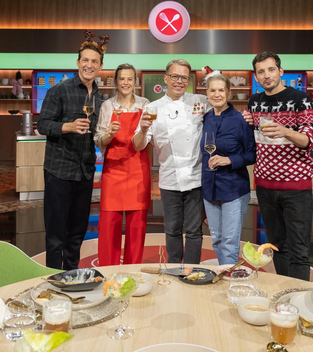 Alexander Kumptner, Milena Broger, Mario Kotaska, Cornelia Poletto und Maurizio Oster