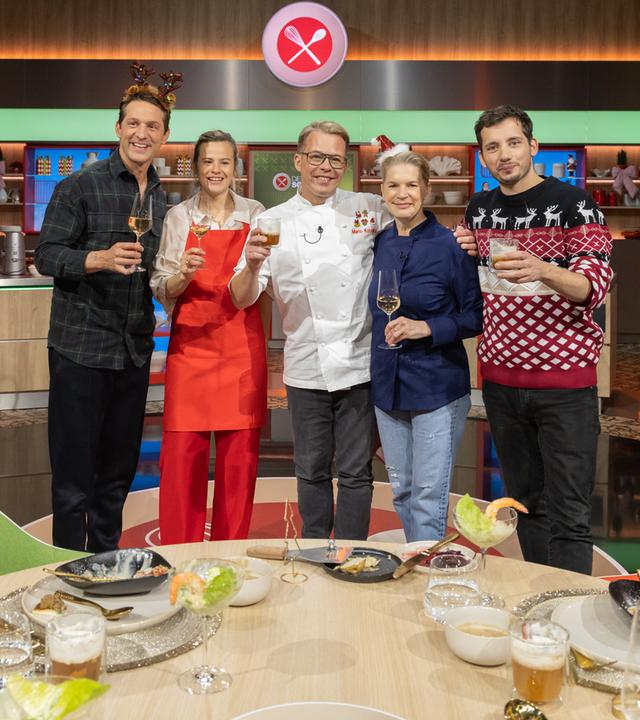 Alexander Kumptner, Milena Broger, Mario Kotaska, Cornelia Poletto und Maurizio Oster