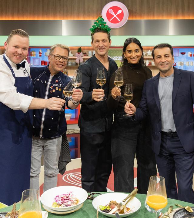 Richard Rauch, Mario Kotaska, Alexander Kumptner, Alina Meissner-Bebrout und Ali Güngörmüş