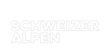 Die Schweizer Alpen mittig