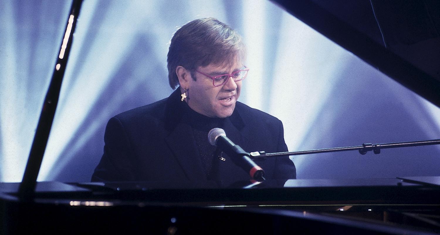 Die Stars der "Pop-Show": Elton John
