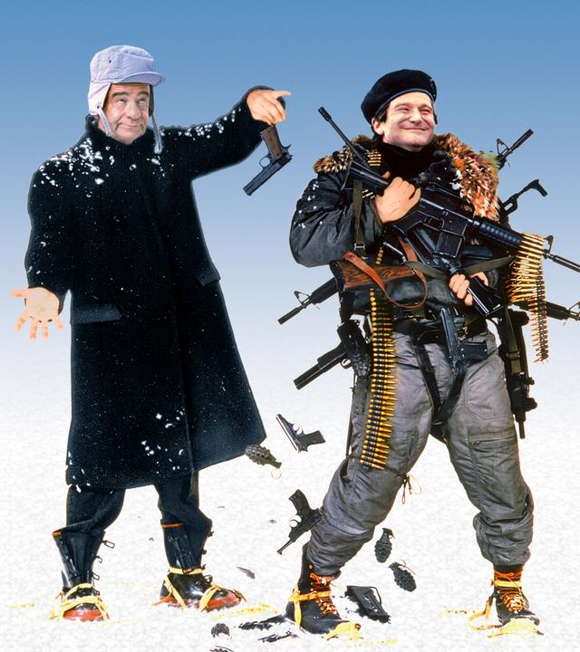 Plakatmotiv zum film mit Walter Matthau und Robin Williams.