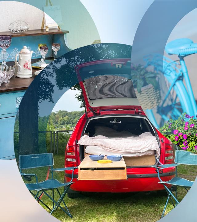 Die Upcycling-Challenge: Fahrräder, Möbel und Mini-Camper