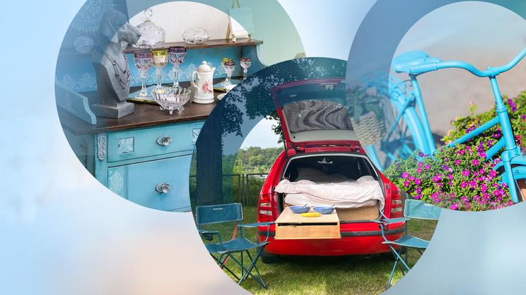 Die Upcycling-Challenge: Fahrräder, Möbel und Mini-Camper