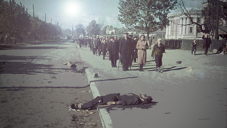 Opfer des Massakers von Babyn Jar