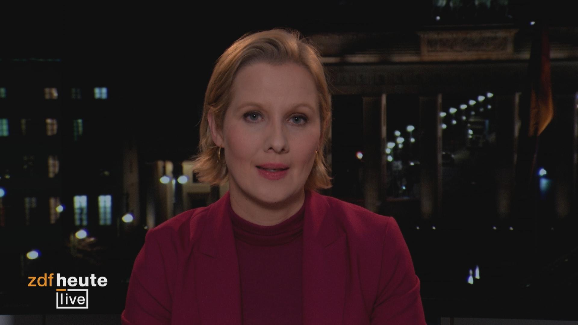 Nicole Diekmann bei ZDFheute live