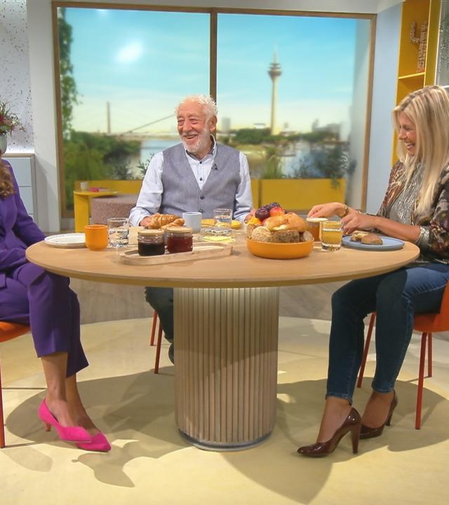 Dieter und Christiane Hallervorden zu Gast bei Nadine Krüger bei "Volle Kanne"