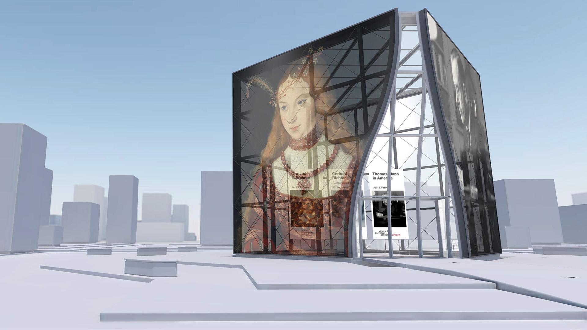 Digitale Kunsthalle außen