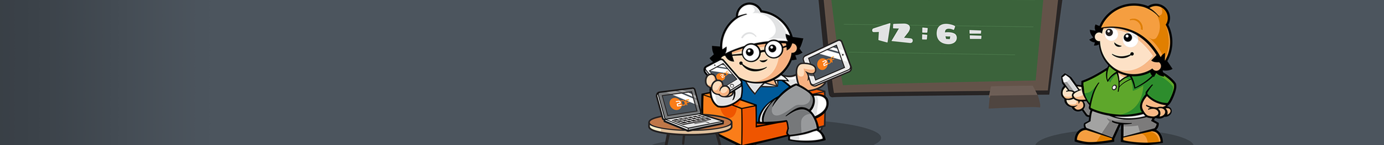 Digitales Klassenzimmer mit den Mainzelmännchen