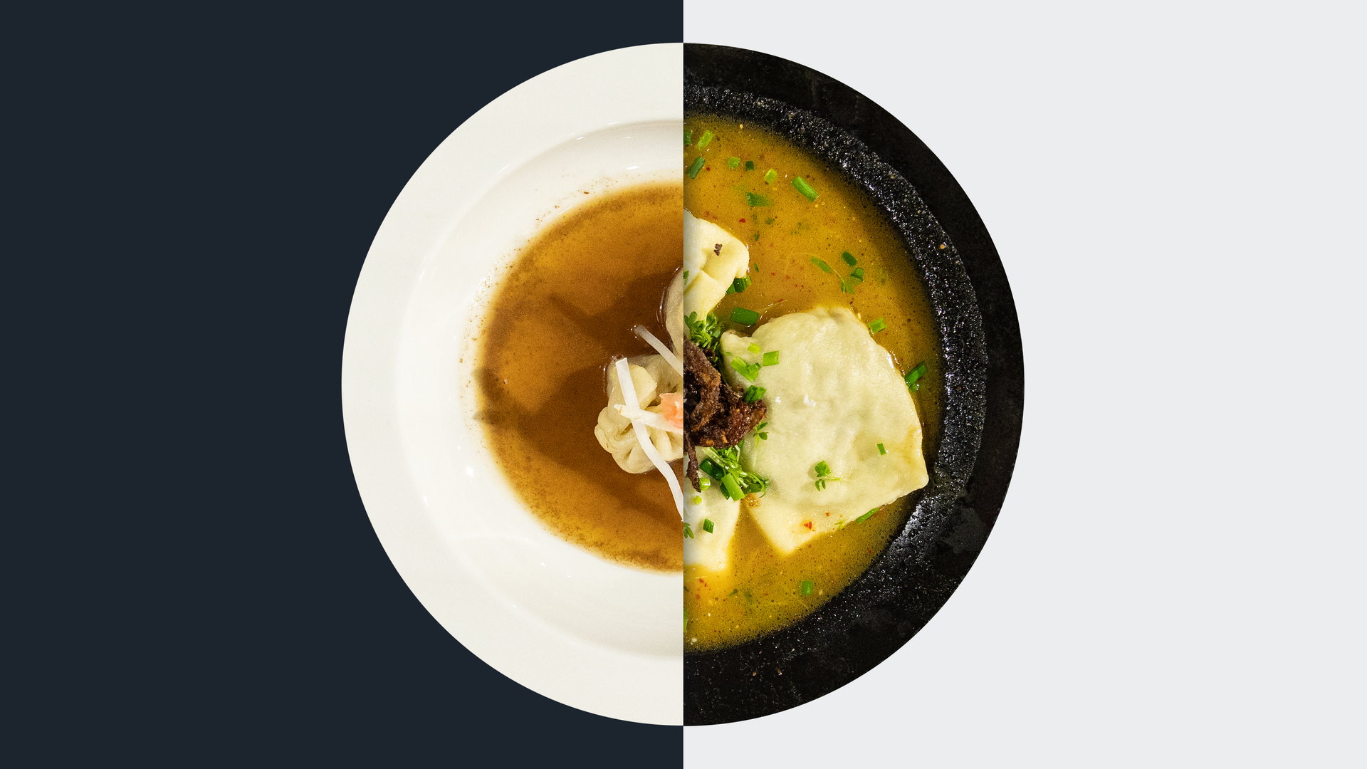 Dim Sum vs. Pilz-Maultaschen