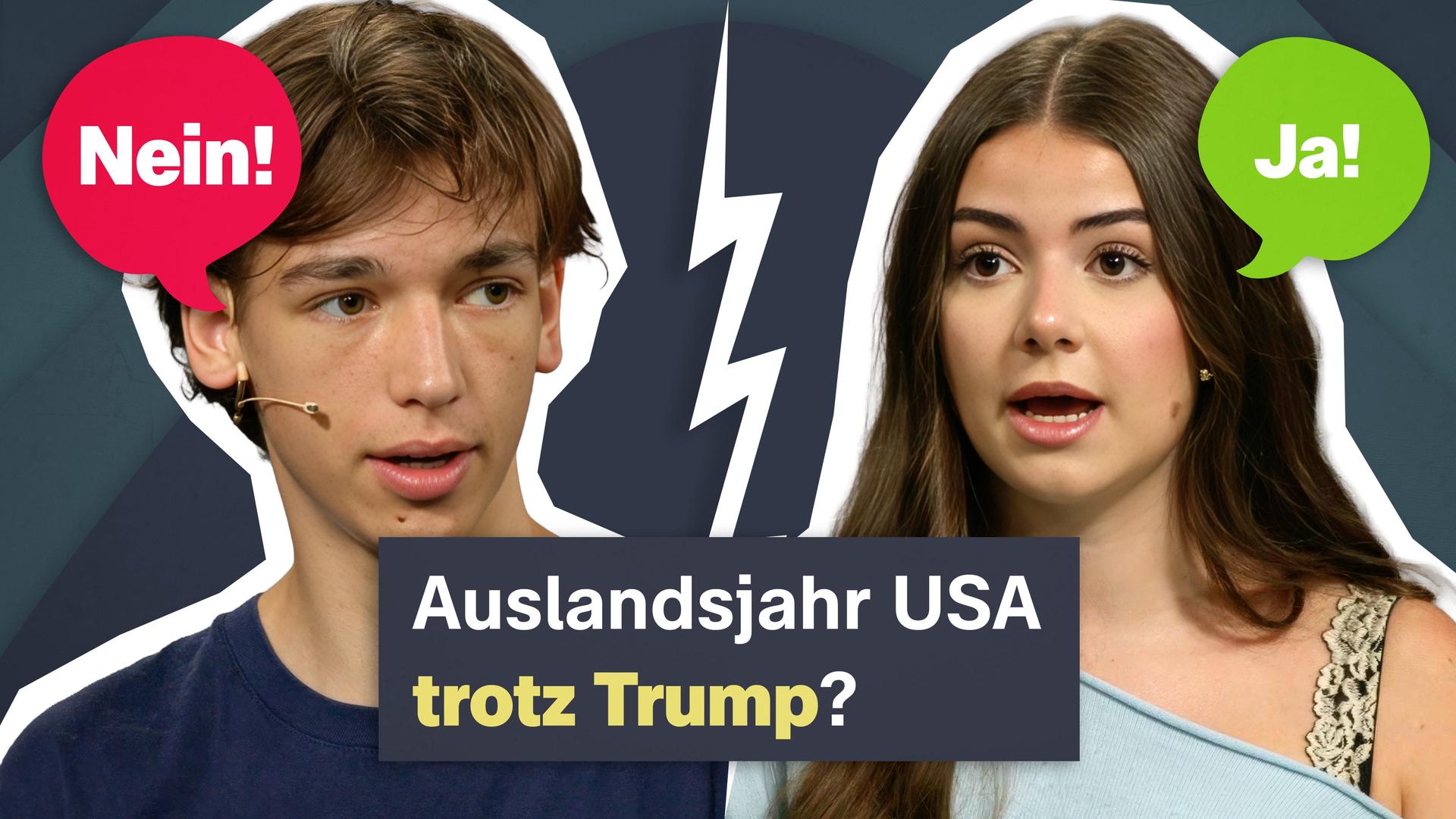 Diskussion zum Auslandsaufenthalt in den USA