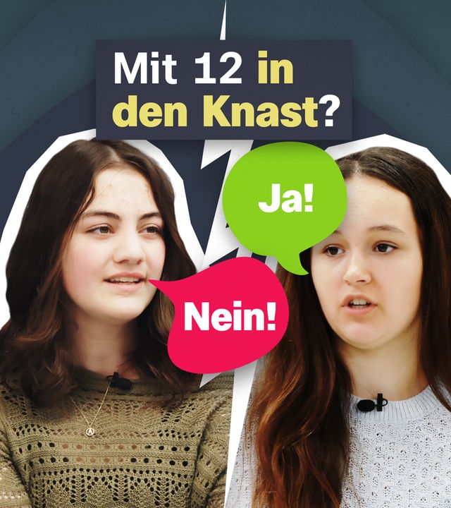 Diskussion darüber ab welchem Alter man ins Gefängnis kommen dürfte.