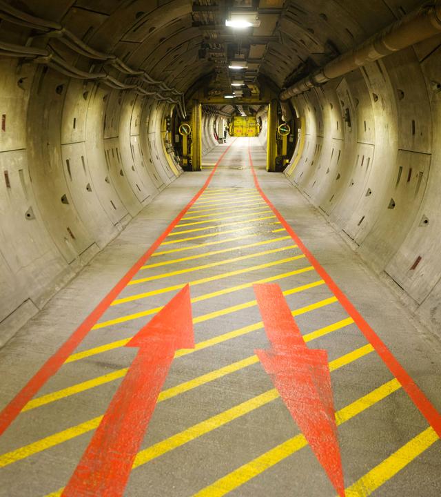 Eurotunnel von innen