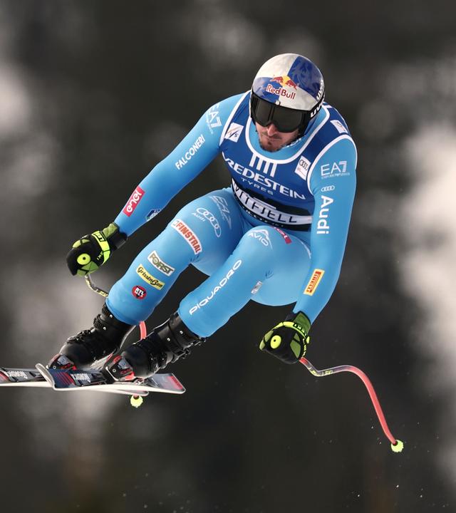 Dominik Paris (Italien) in Aktion. 