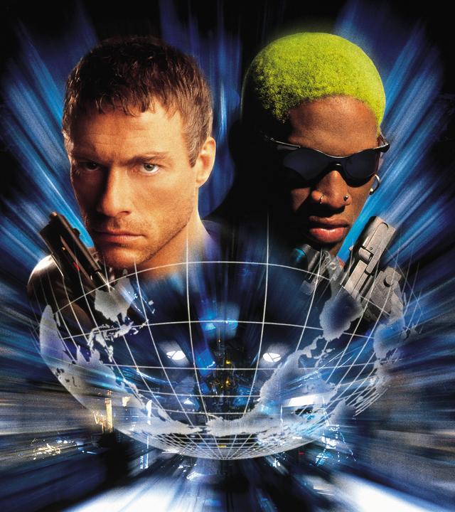 Plakatmotiv zum Film mit Jean-Claude van Damme und Dennis Rodman.