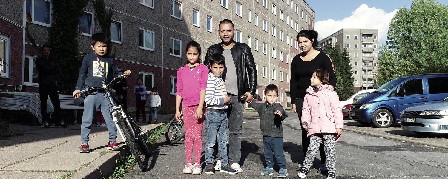 Dragan mit seiner Familie