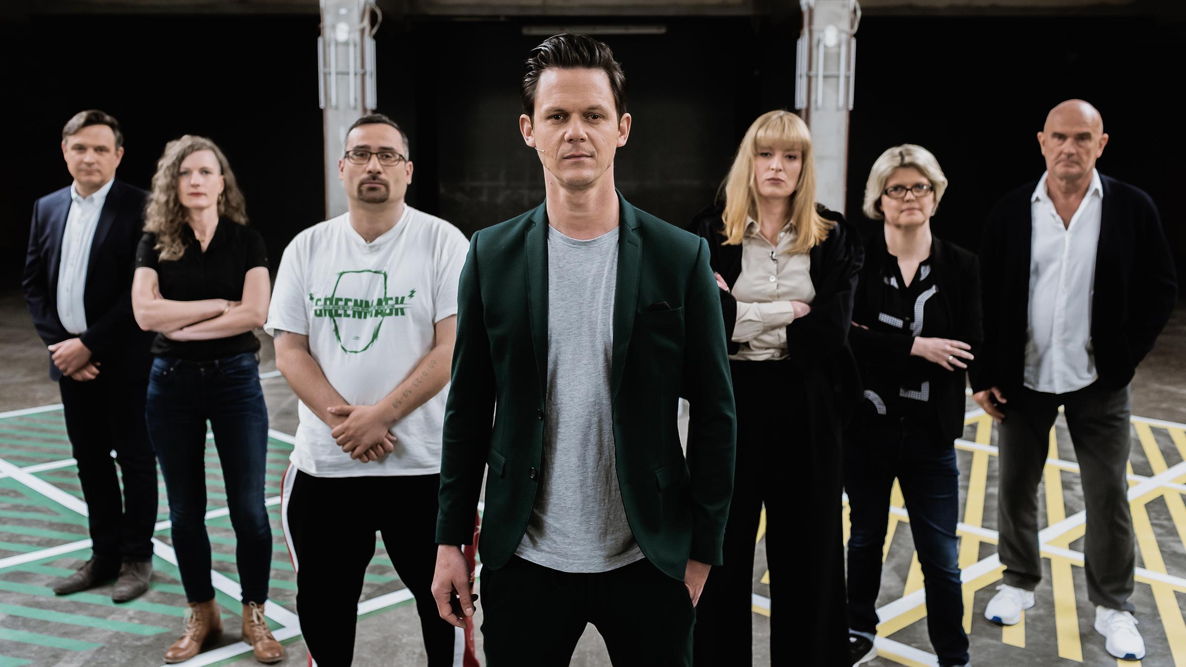 Jo Schück mit seinen Gästen