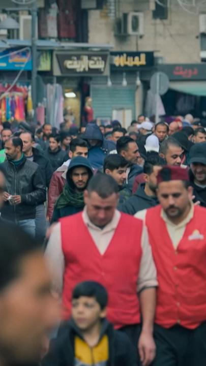 Eine frequentiere Straße in Damaskus