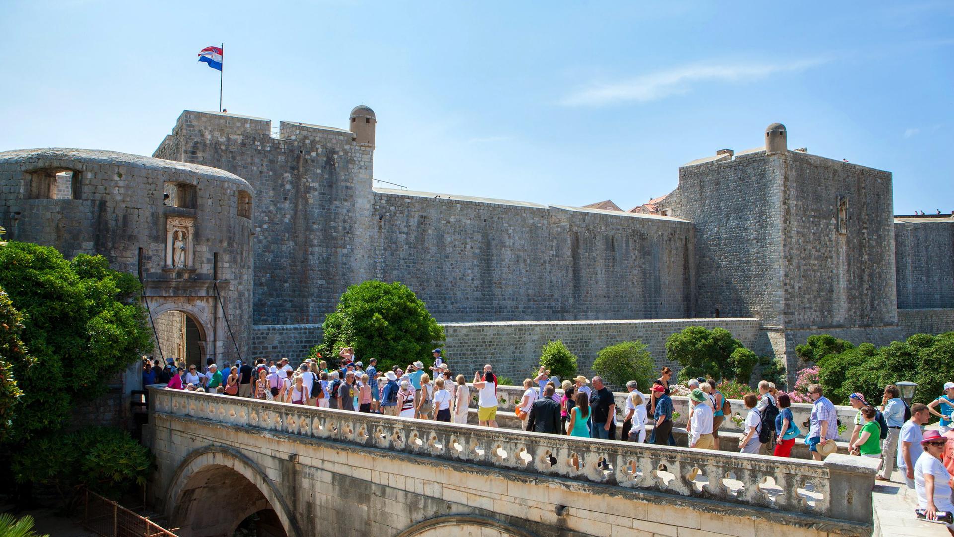Alte Stadtmauer von Dubrovnik