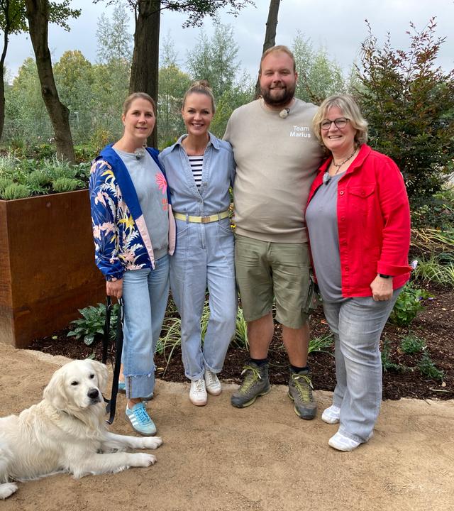 Eva Brenner, Hospiz Mitarbeiterinnen und Marius Surmann