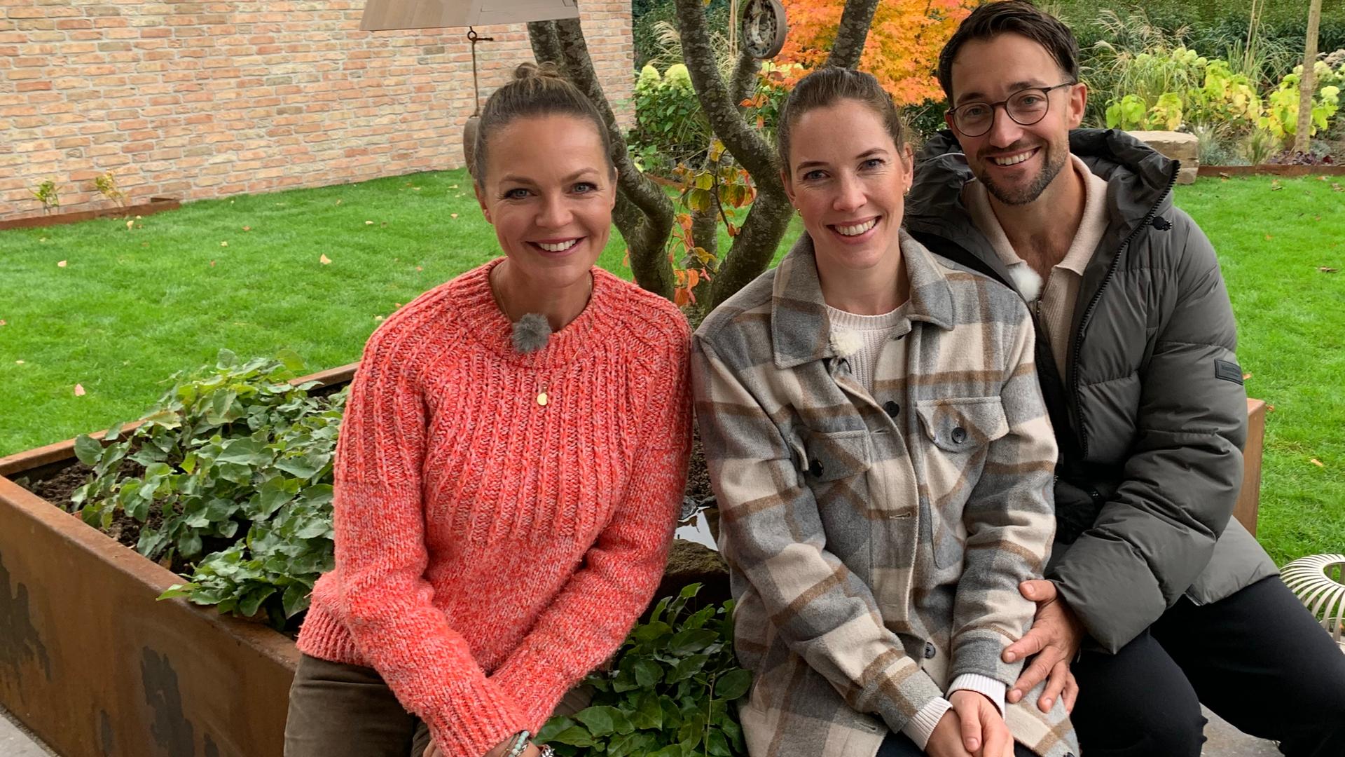 Eva Brenner, Corinna Dienberg und Philip Dienberg