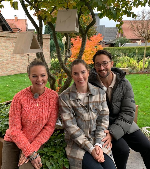 Eva Brenner, Corinna Dienberg und Philip Dienberg