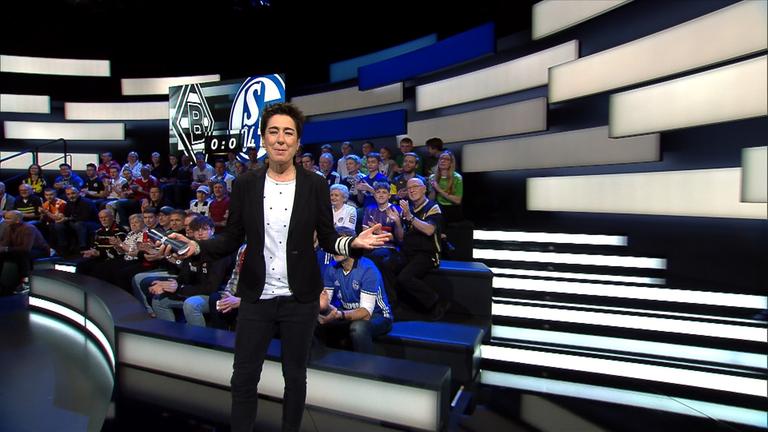 Dunja Hayali moderiert im aktuellen Sportstudio