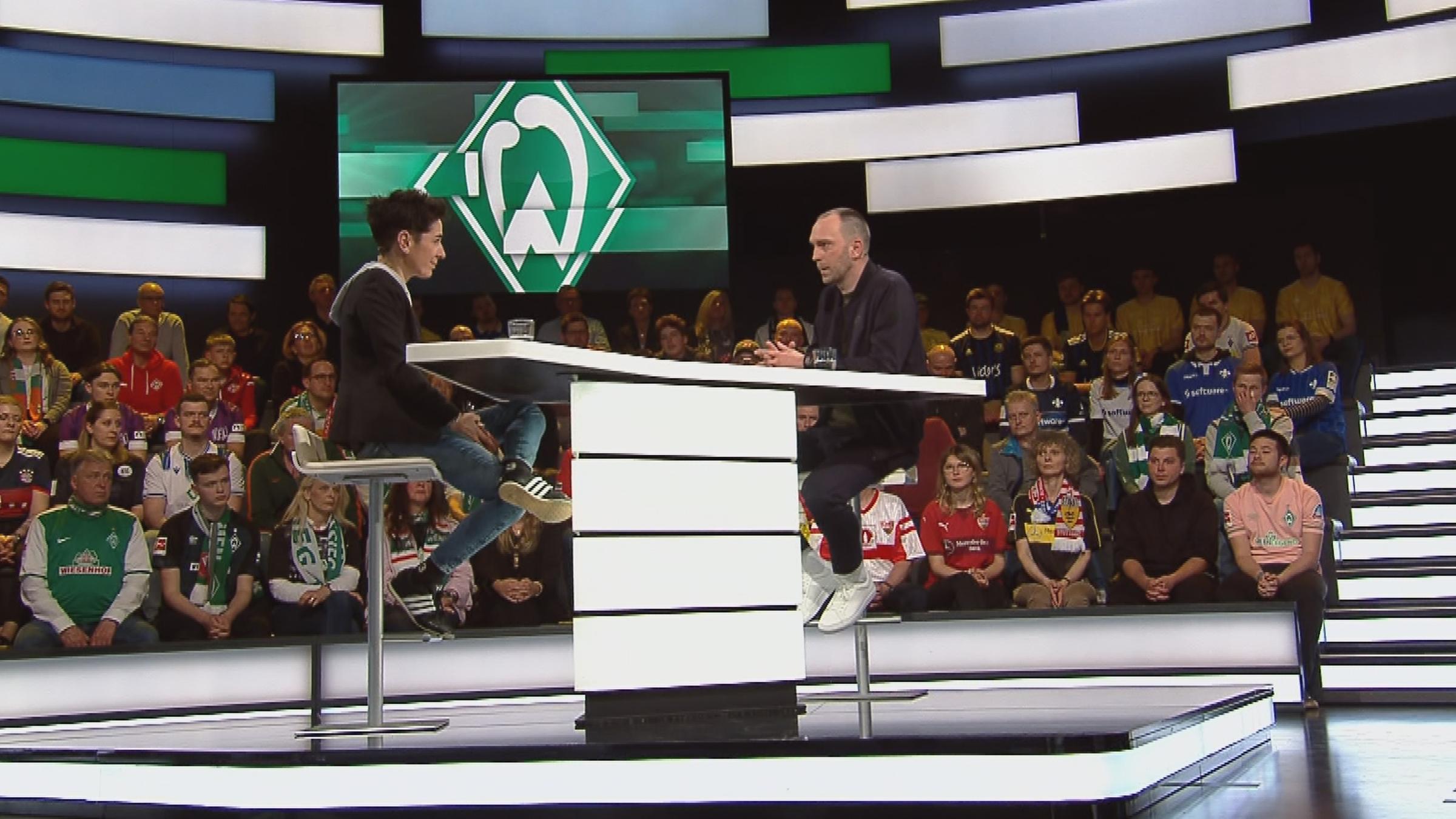 Dunja Hayali und Ole Werner